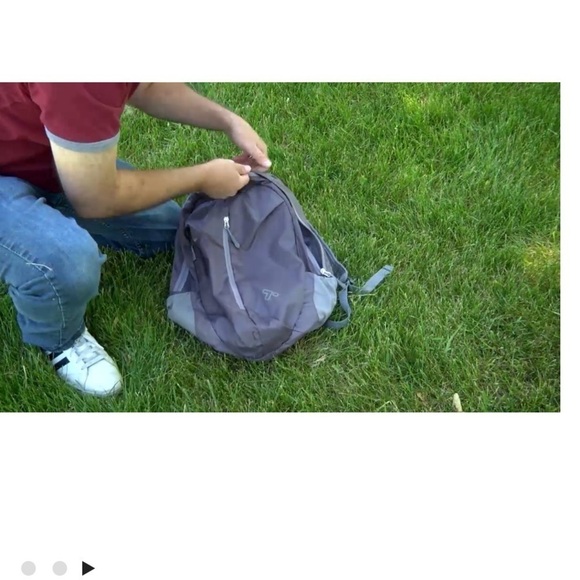 Travelon Packable Backpack, Charcoal, One  blue - Picture 11 of 14